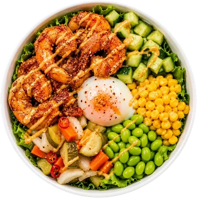 Mala Prawn Bowl